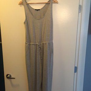 Light Grey Cozy Jumpsuit Charlotte Russe Size Smal